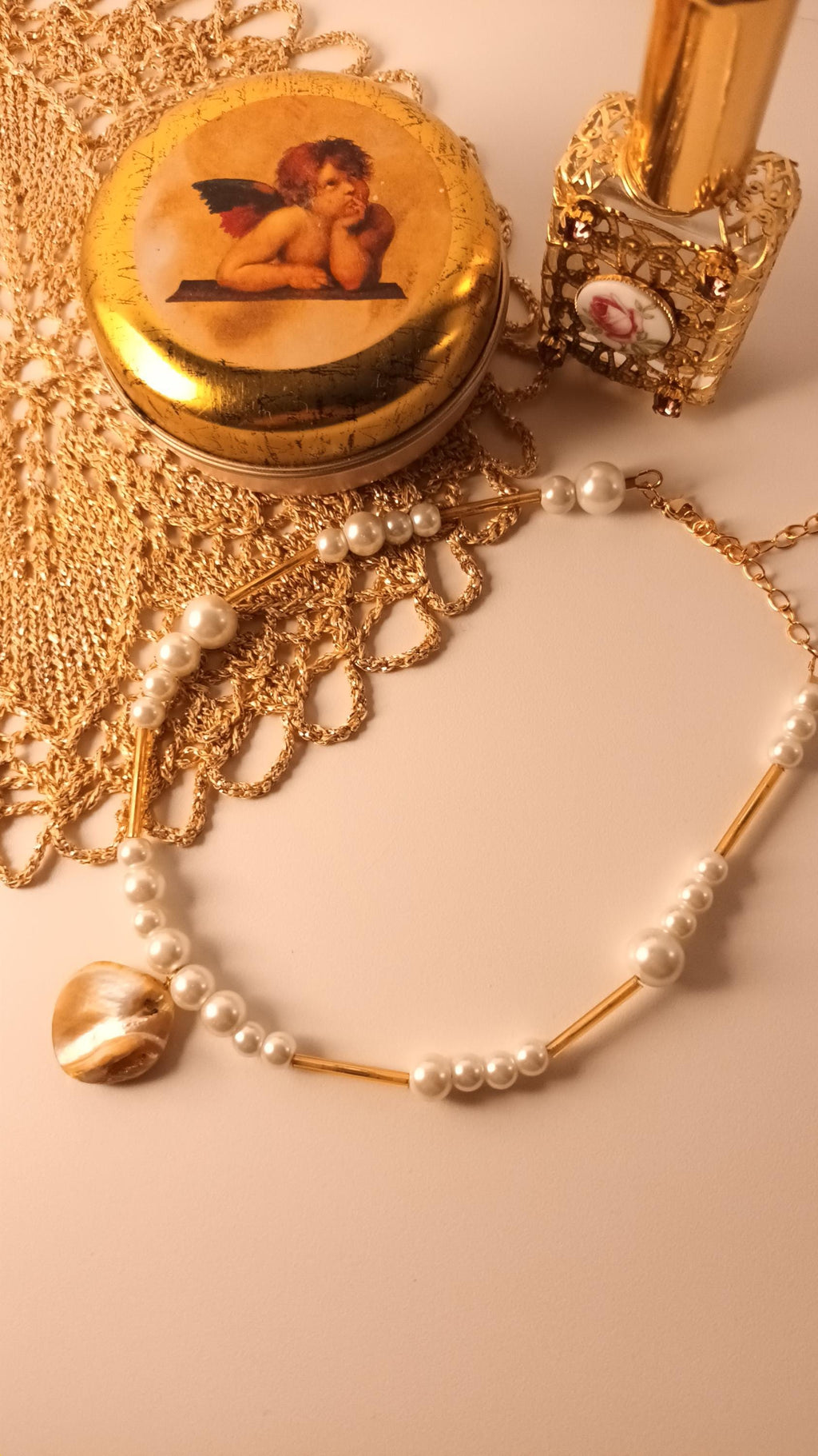 Serenity Seashell Pendant Necklace
