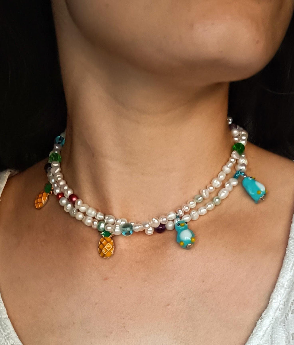 Free Spirit Pearl Choker